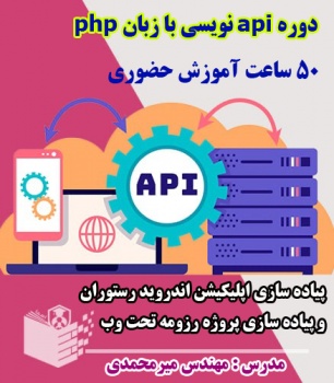 آموزش حضوری api نویسی